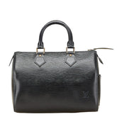 ルイ ヴィトン エピ スピーディ25 ハンドバッグ ミニボストンバッグ M43012 ノワール ブラック レザー レディース LOUIS VUITTON 【中古】